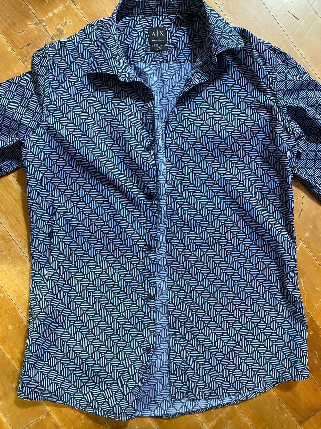 Armani Exchange 패턴 셔츠 L (100) 상품이미지1