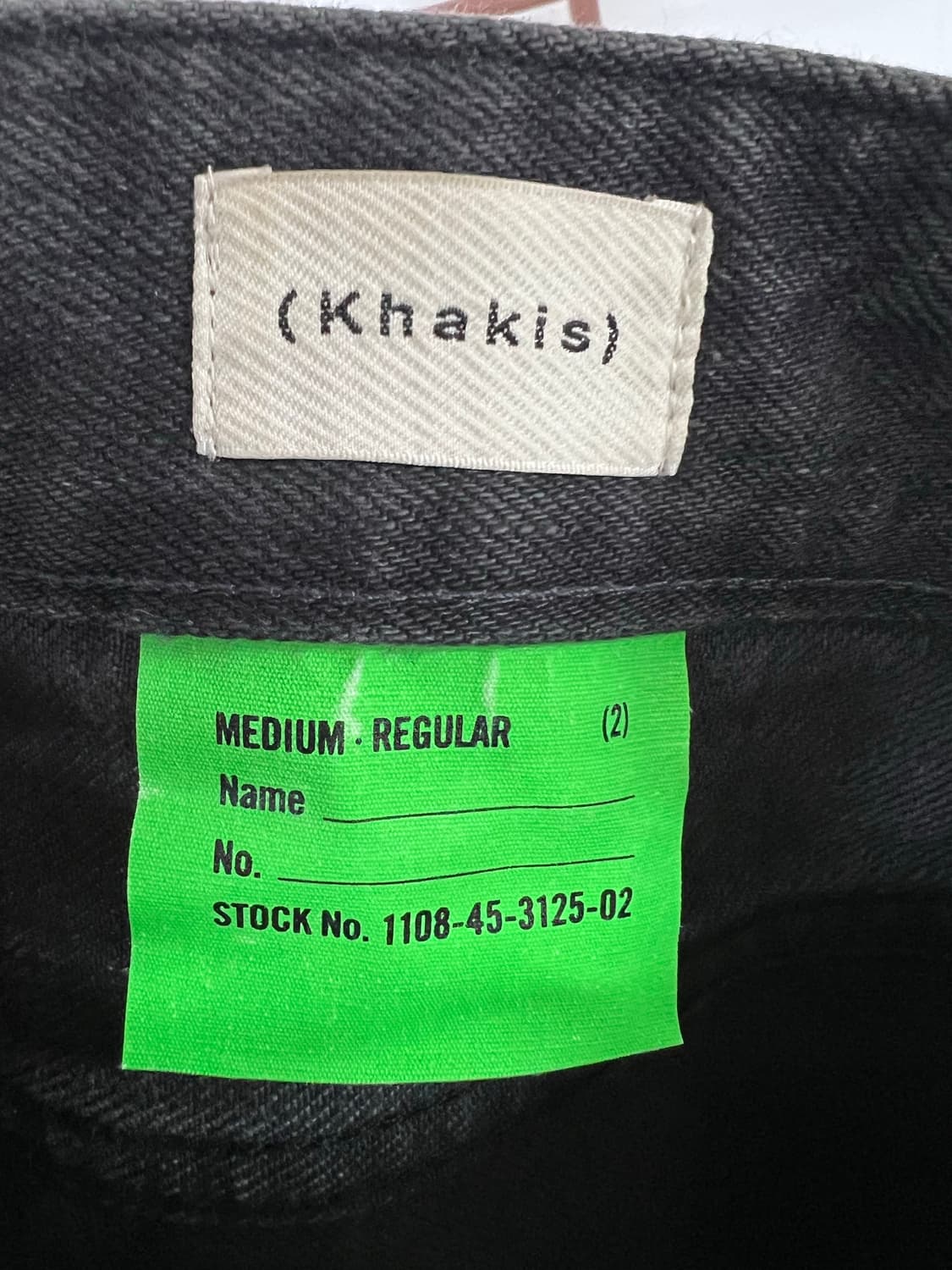 카키스/Khakis 미디움 레귤러 진 차콜/2 상품이미지2
