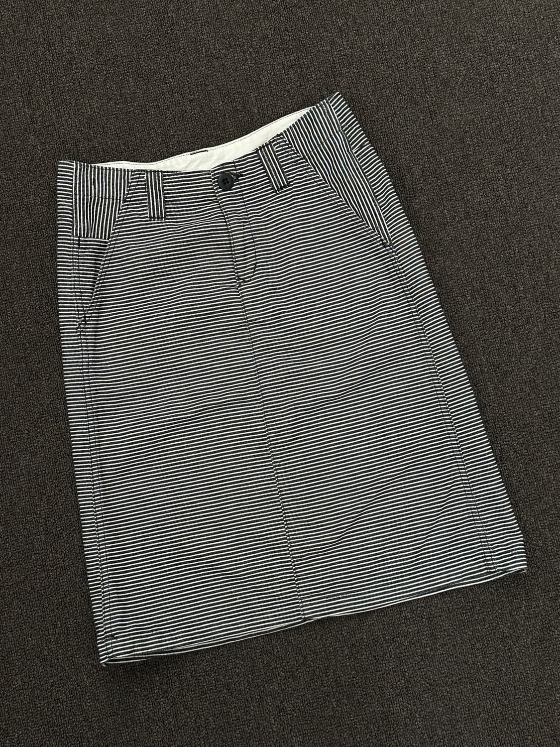 S)John bull 빈티지 히코리 패턴 데님 스커트 상품이미지1