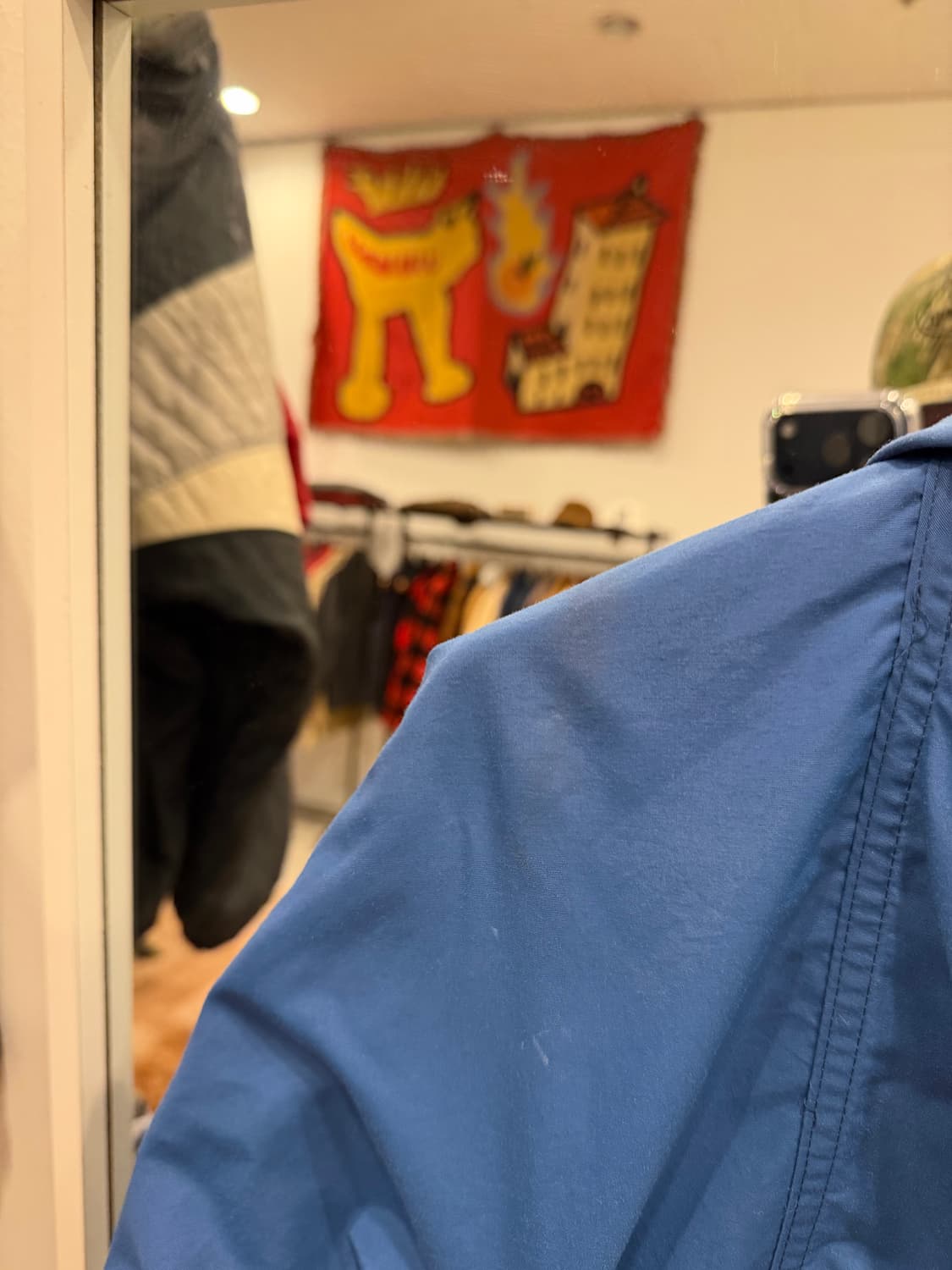 80s L.L.Bean 엘엘빈 나일론 아노락 후드 (made USA) 상품이미지6