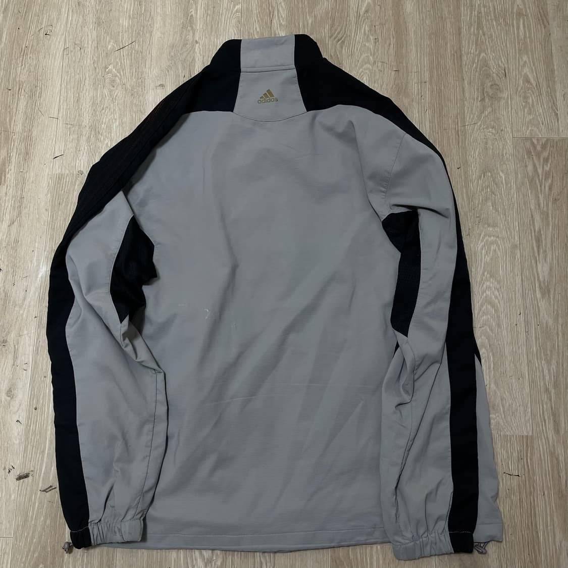 아디다스 올드스쿨 배색 스탠드넥 바람막이 자켓 [그레이] 2XL110 상품이미지6