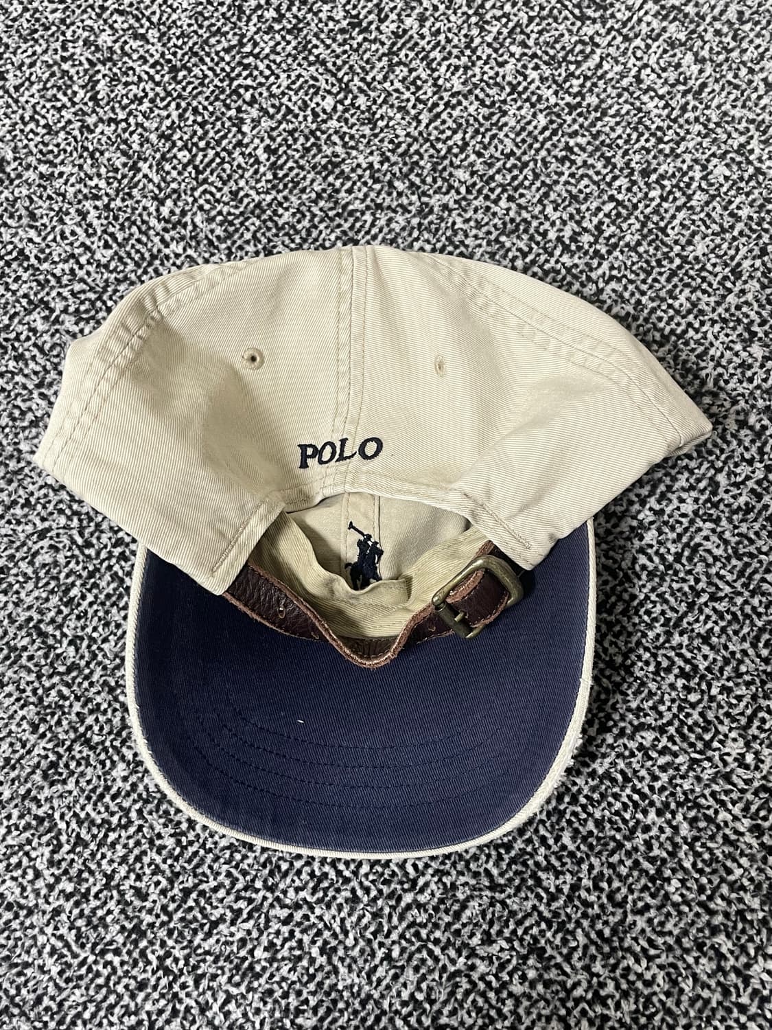 빈티지9. 폴로랄프로렌 코튼 치노 볼캡 베이지  상품이미지4