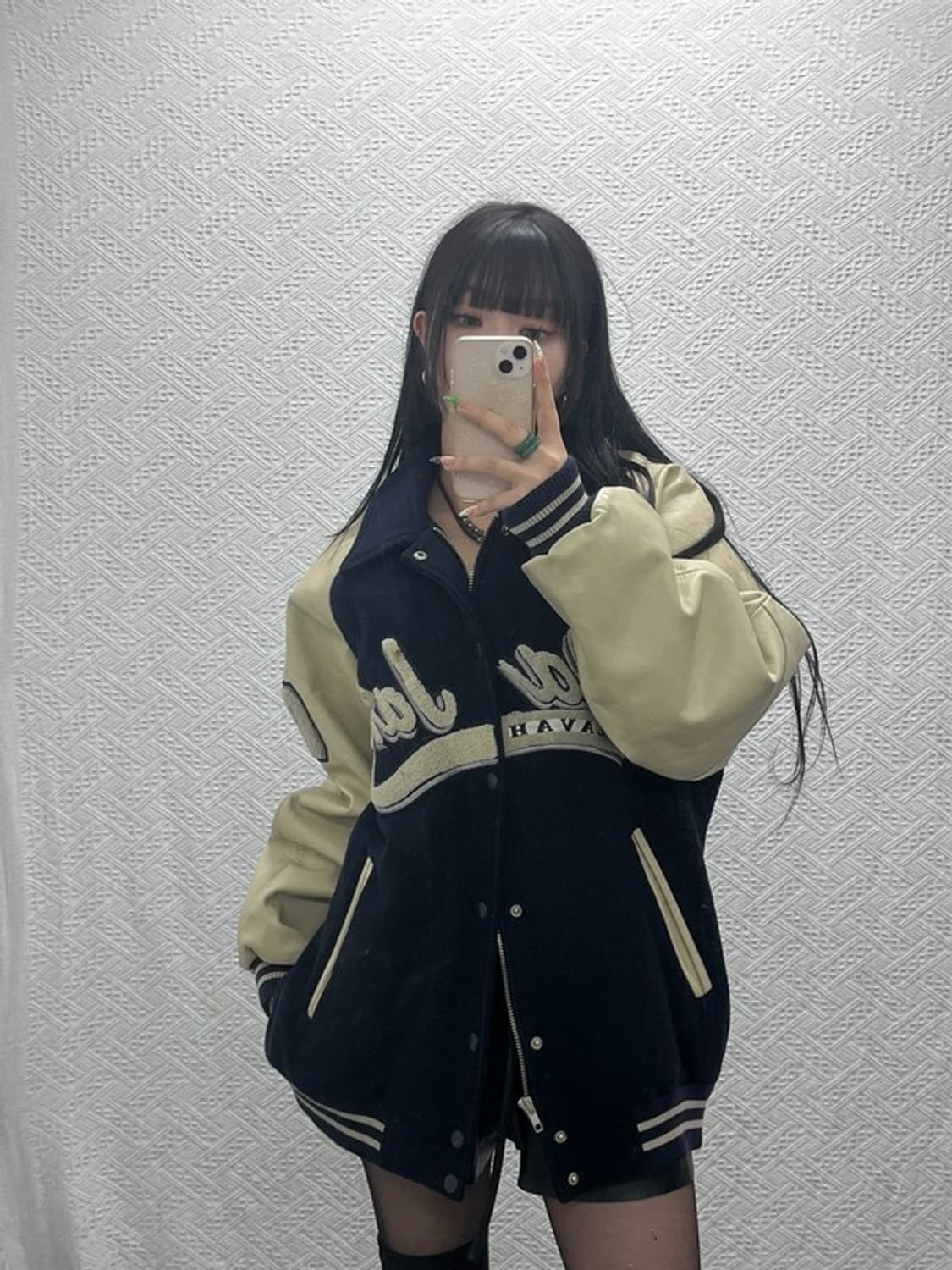 마자플라바 올드스쿨 울 스타디움 바시티 자켓 105 C09151 상품이미지1