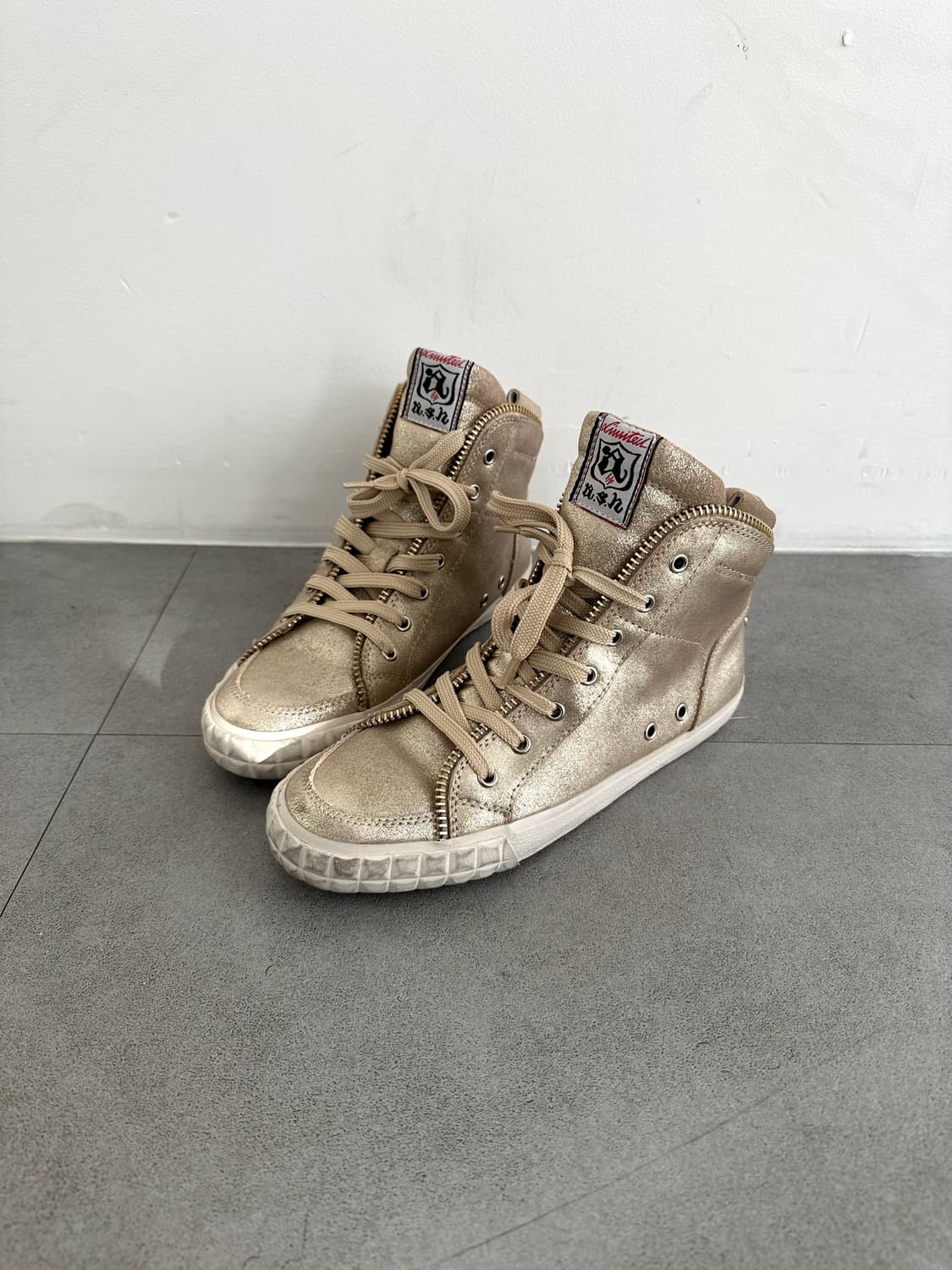 Ash 쉐이크 지퍼 하이탑 스니커즈 상품이미지1