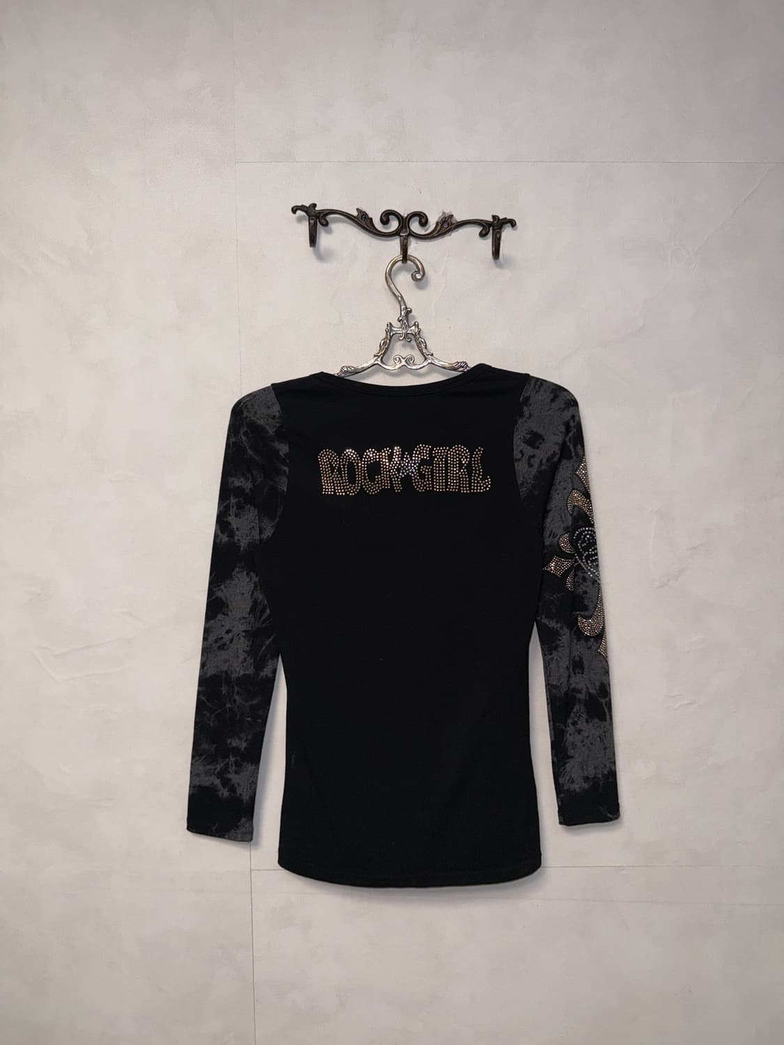 Black gold tie dye punk cubic sleeve 상품이미지6