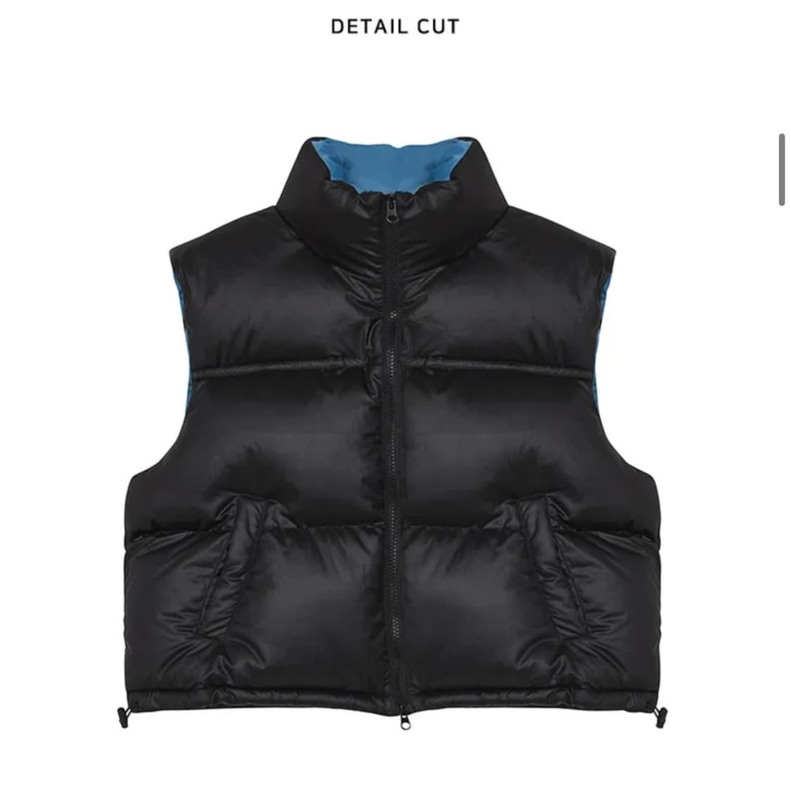 러브이즈트루 PADDING VEST(BLACK) 상품이미지2