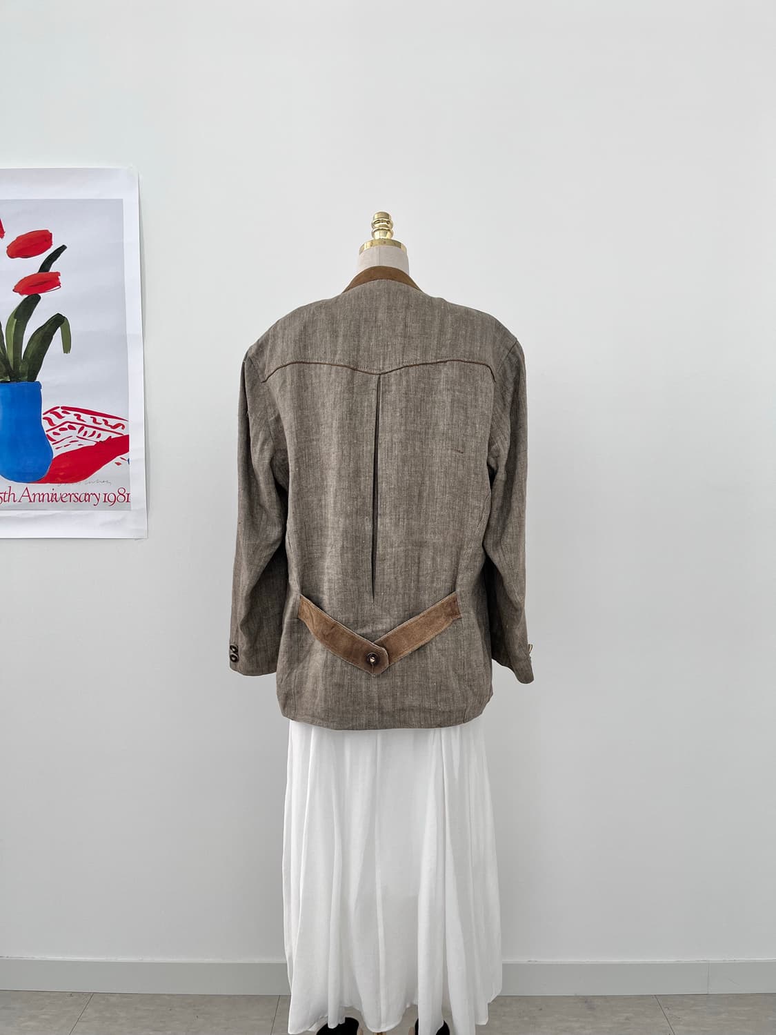 베이지벨트자켓 상품이미지4