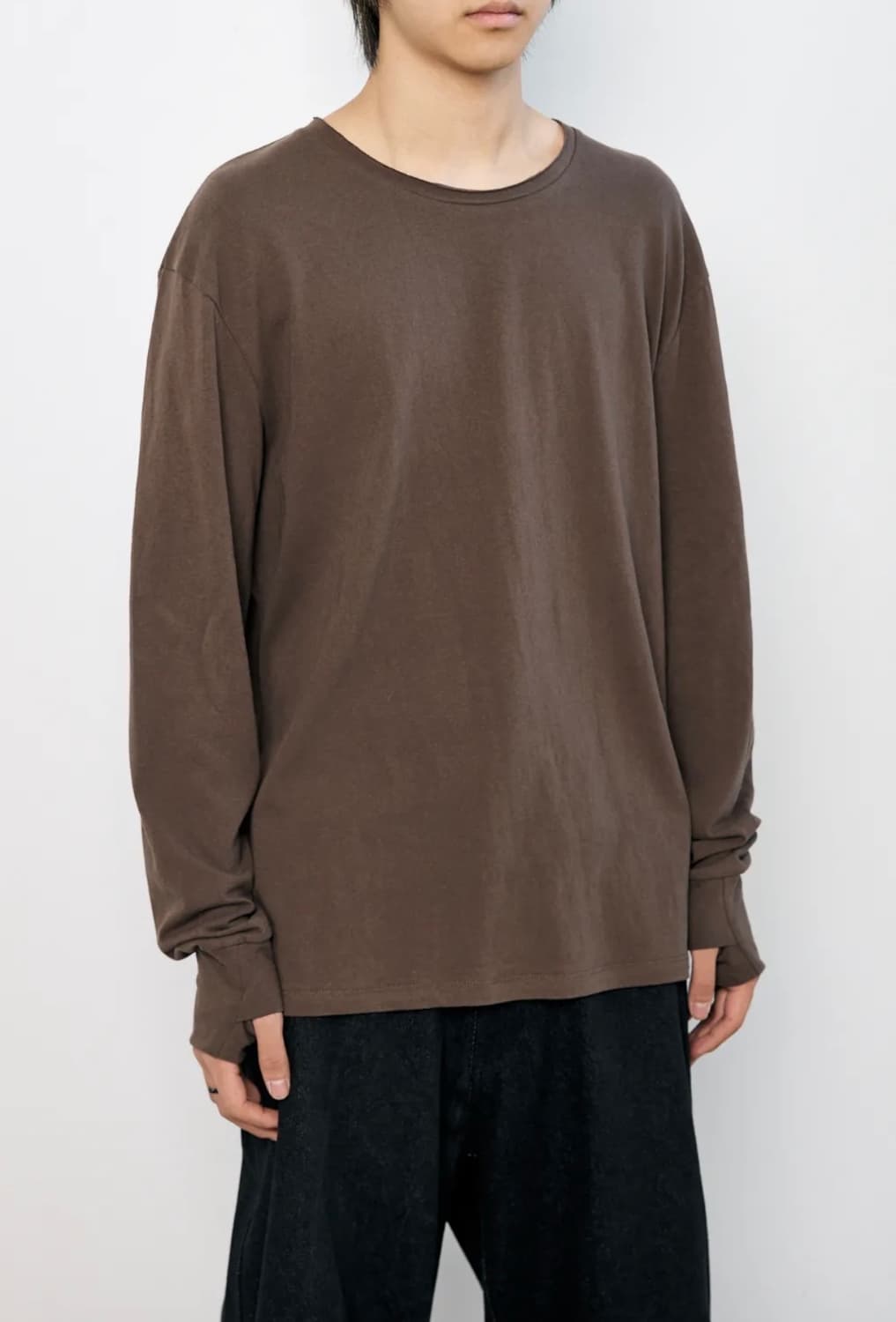 해칭룸 - Boxer Tee Dark Brown (S) 상품이미지6