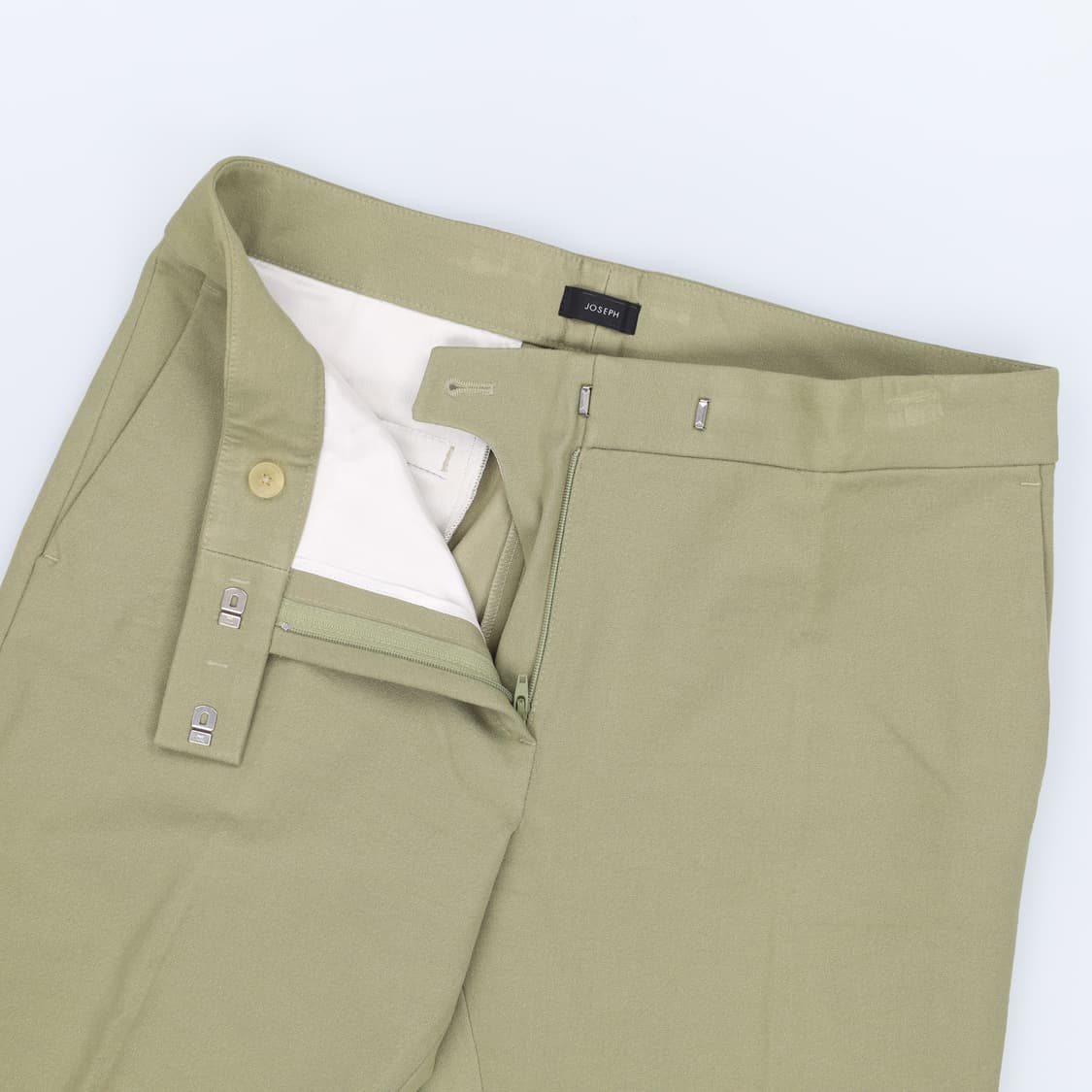 [70] 조셉 명품 슬림 스트레이트핏 슬랙스 팬츠 라이트카키 3881 상품이미지3