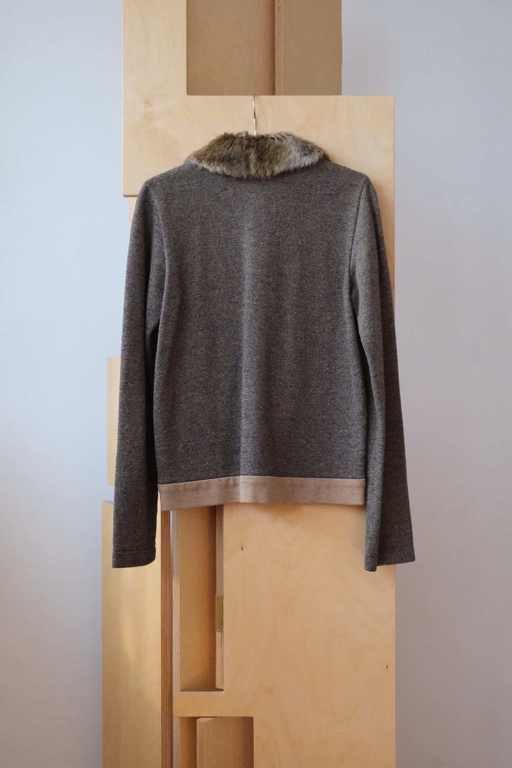 2000 Fur Docking Zip Cardigan 상품이미지2