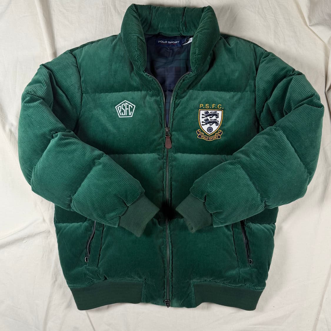 폴로 스포츠 코듀로이 패딩 자켓 상품이미지1