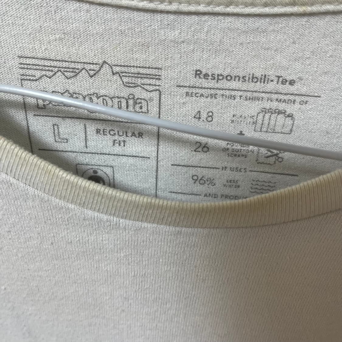 파타고니아 빅로고 반팔티 L/100 상품이미지8