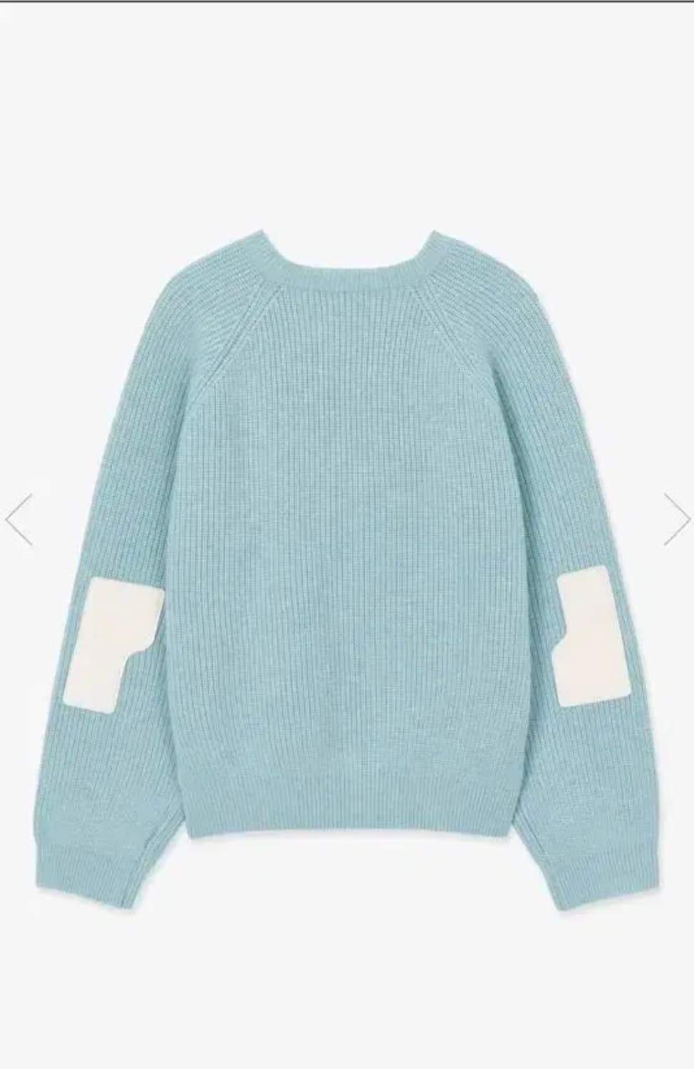 [5회 미만착]이얼즈어고 스카이블루 메리노 니트 스카이블루 L 상품이미지2