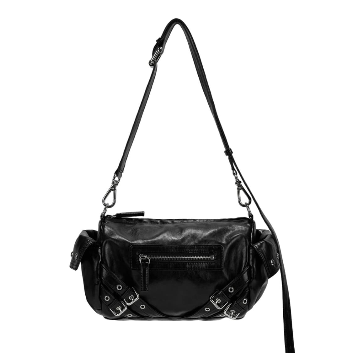 다이닛 스터드 포켓 백 블랙 상품이미지3