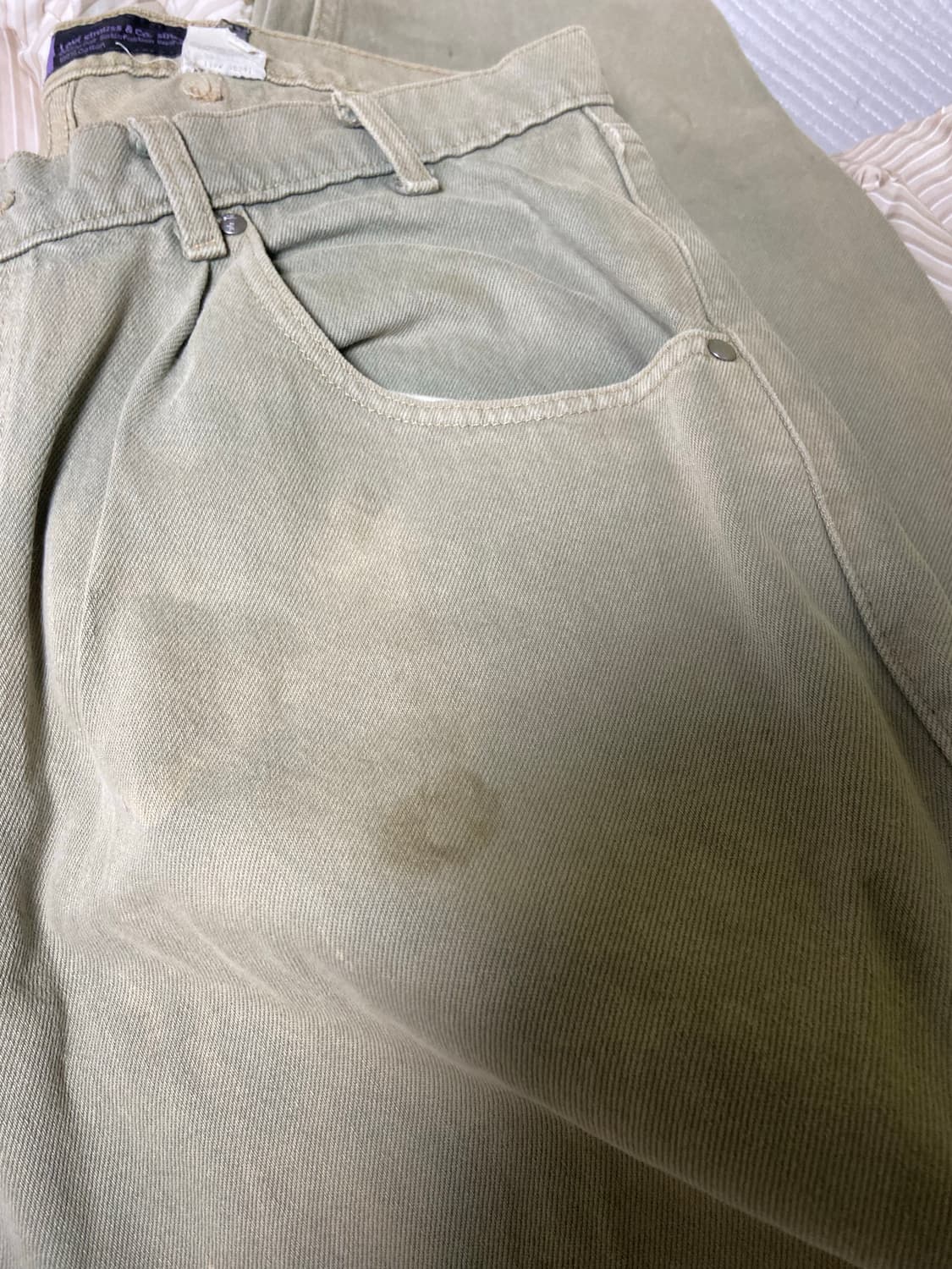 [36x32] 90s 리바이스 실버탭 배기 진 상품이미지4