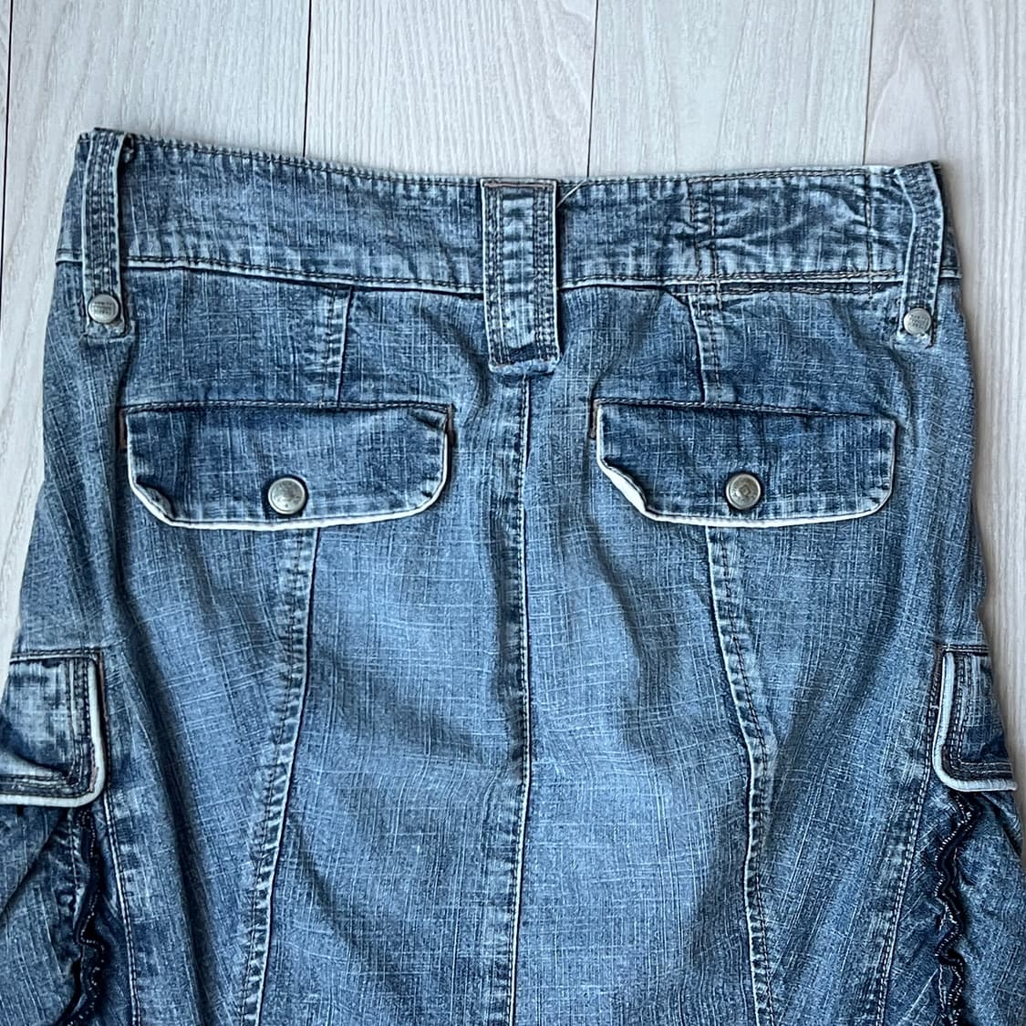 00’ 마리떼 프랑소와 저버 denim skirt 상품이미지7