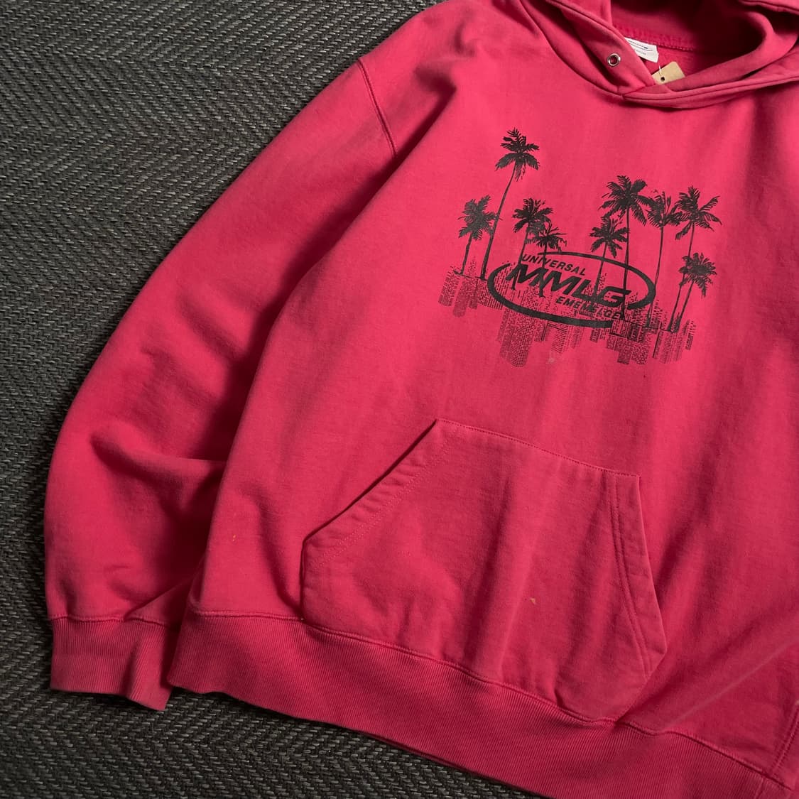 87mm Mmlg 빅로고 박시핏 후드 티셔츠y 4617 상품이미지4