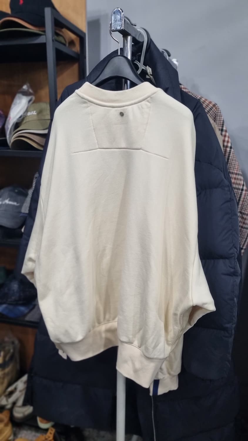 시스템(한섬정품) 남성 오버핏 스웻셔츠 105(가슴반품72) 상태매우좋음 상품이미지3