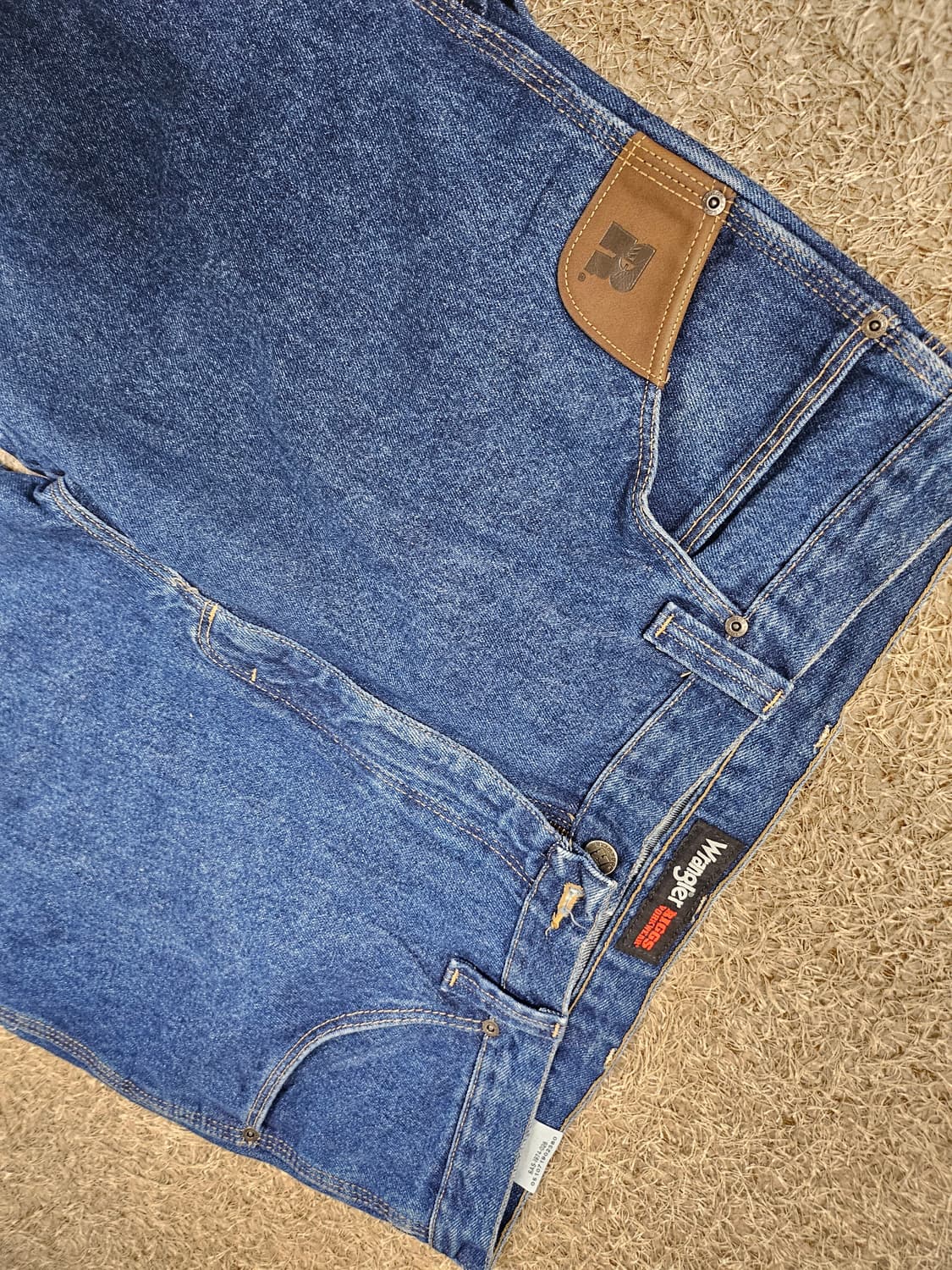 미국판(38)랭글러 RIGGS 워크웨어 카펜더 데님 팬츠 상품이미지5