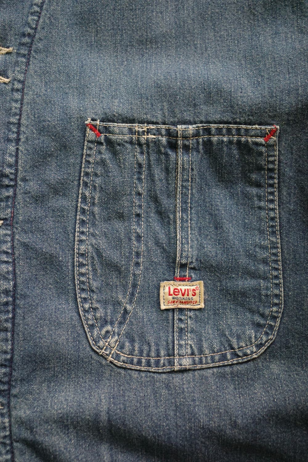 90s 리바이스 데님 커버올 자켓 상품이미지3