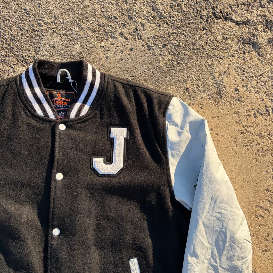 90s Lishow 빈티지 울 바시티 자켓 M 상품이미지2