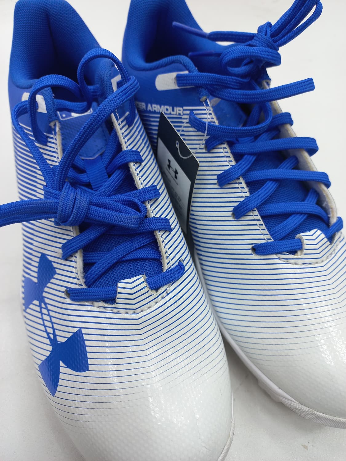 언더아머 야구화 블루/화이트 235 상품이미지3
