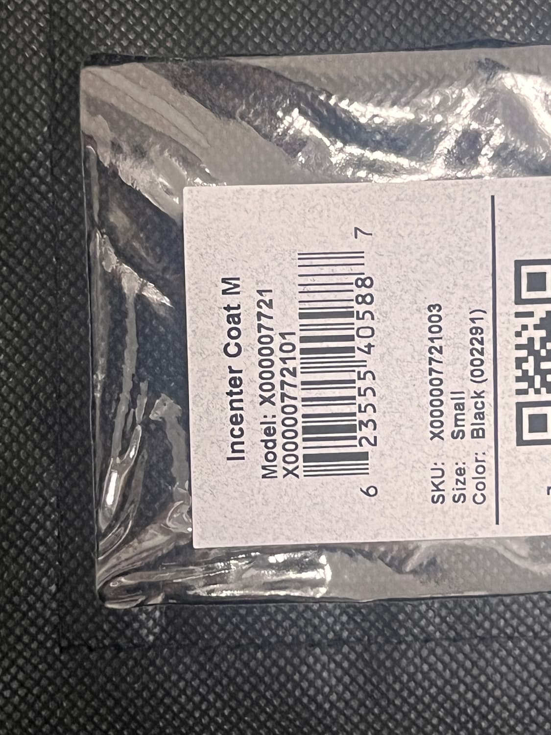 베일런스 veilance 인센터 코트 블랙 스몰 상품이미지6