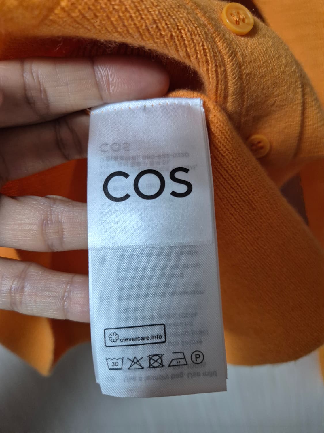 cos  코스 100% 캐시미어 니트 캐시가디건  XS 상품이미지5