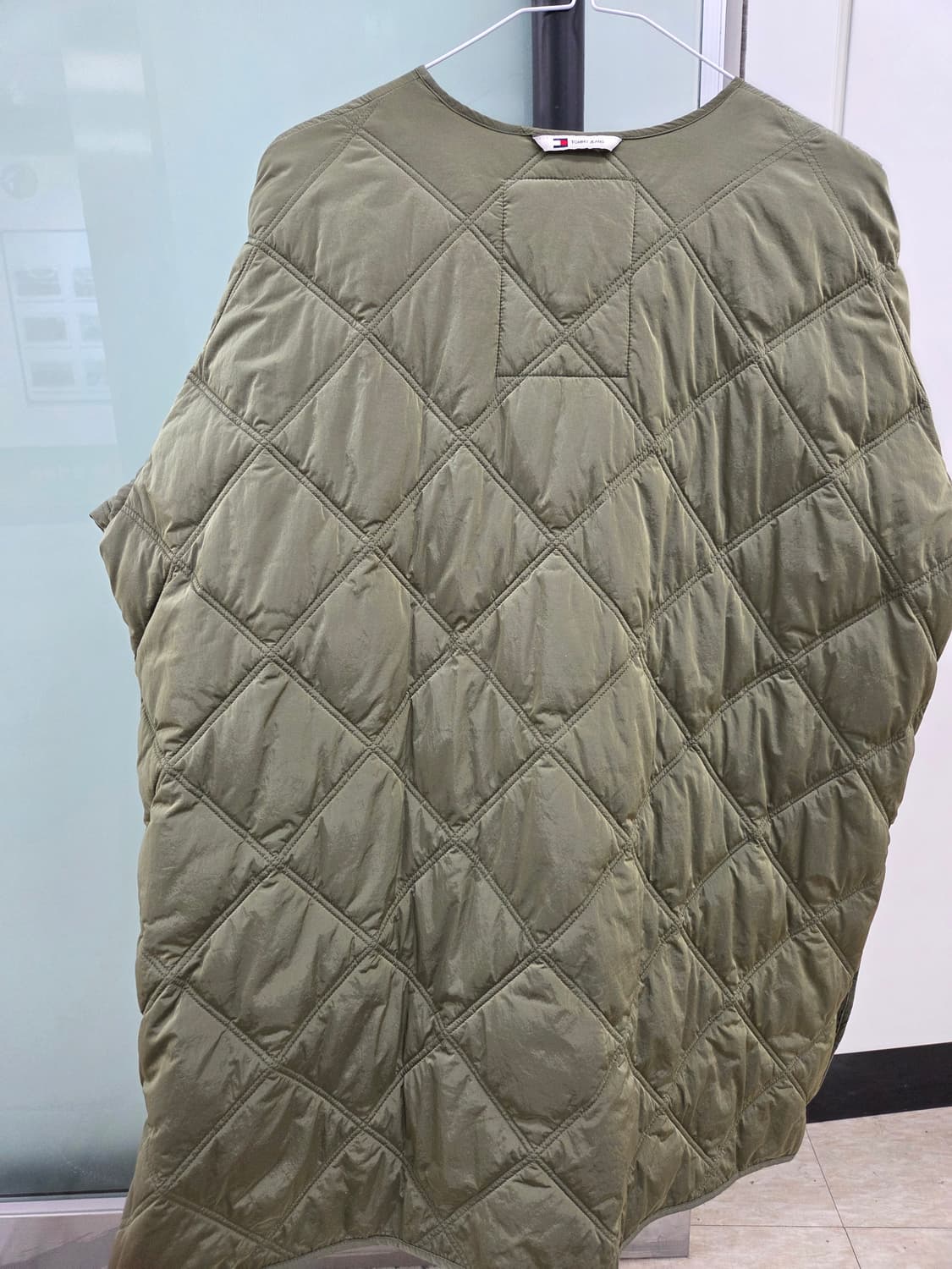 타미진스 퀼팅 자켓 카키색 XS 상품이미지2