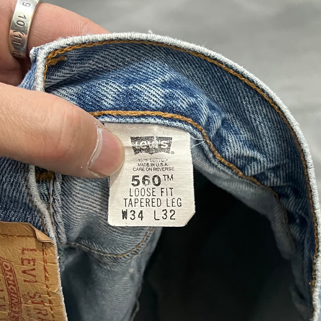  USA 리바이스 560 데님 팬츠 y14811 상품이미지7