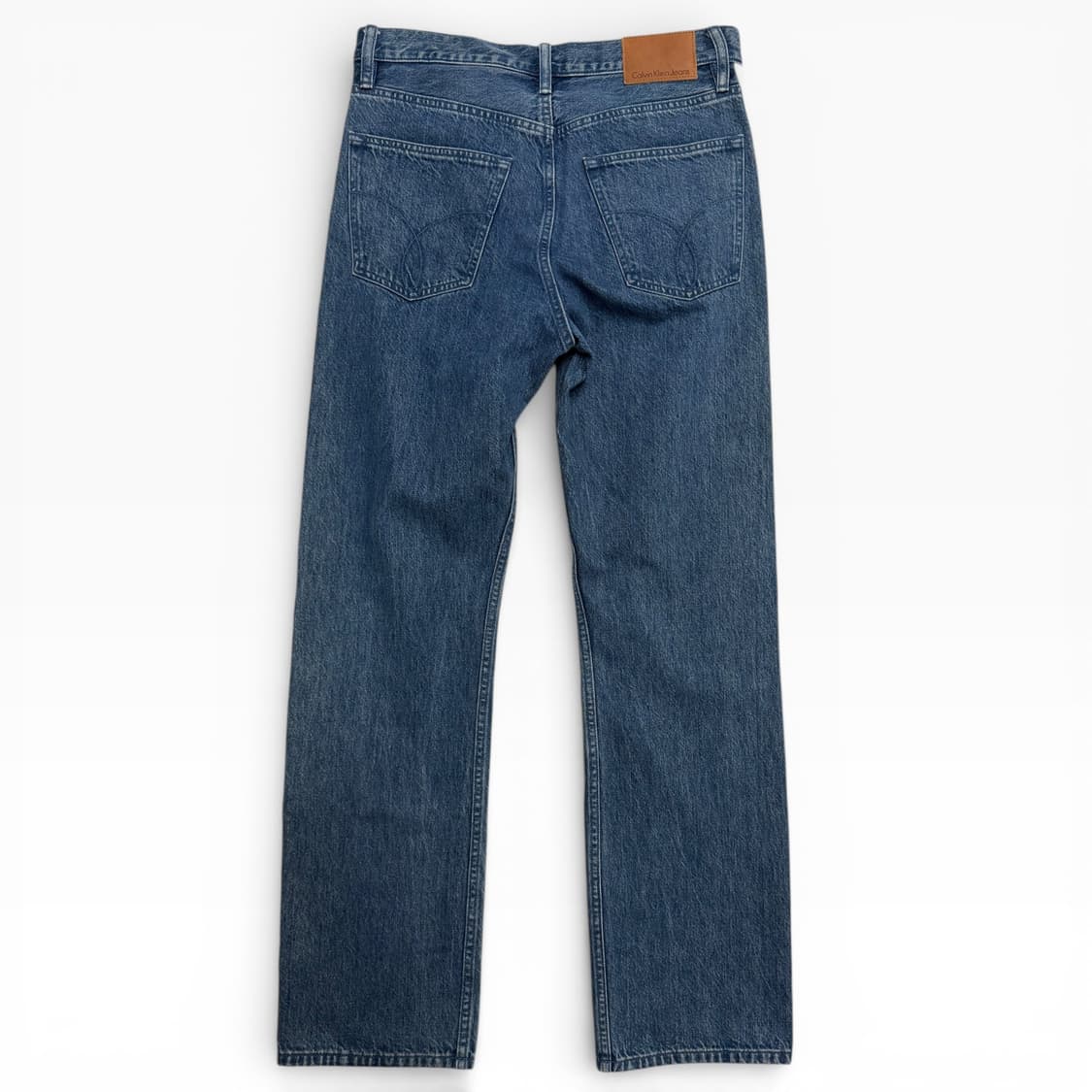 CK 캘빈클라인 하이스트레이트 사이드라인 데님 팬츠, W32 L32 상품이미지7