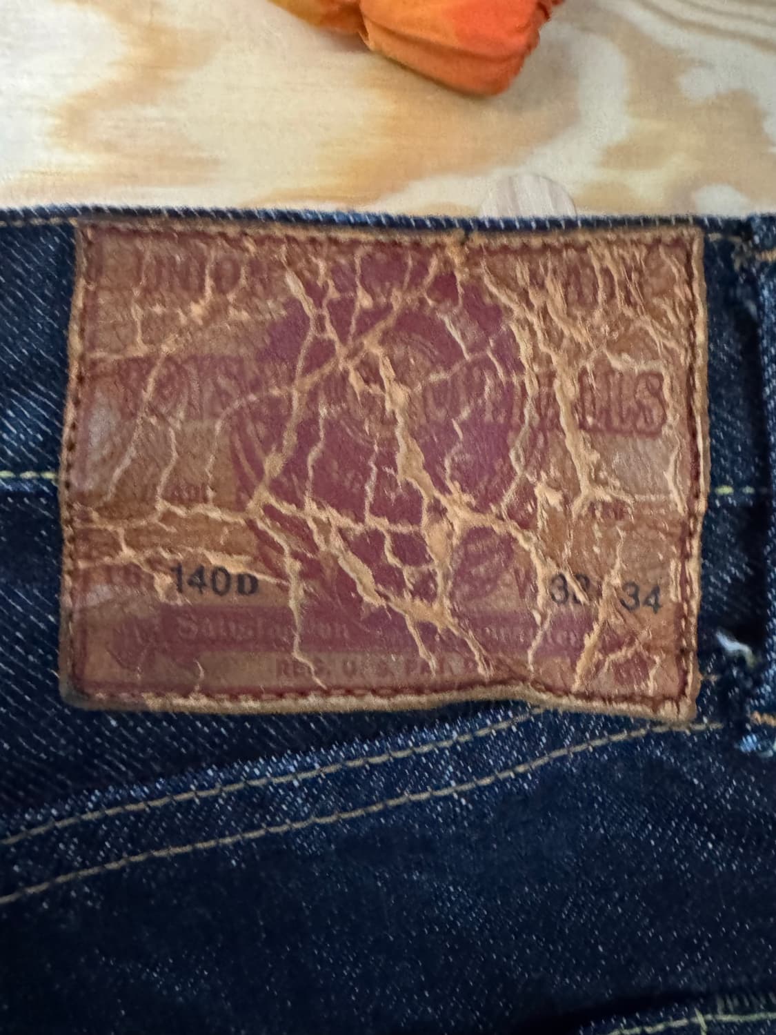 토이즈맥코이 데님 팬츠 Lot140d W32 L34 상품이미지3