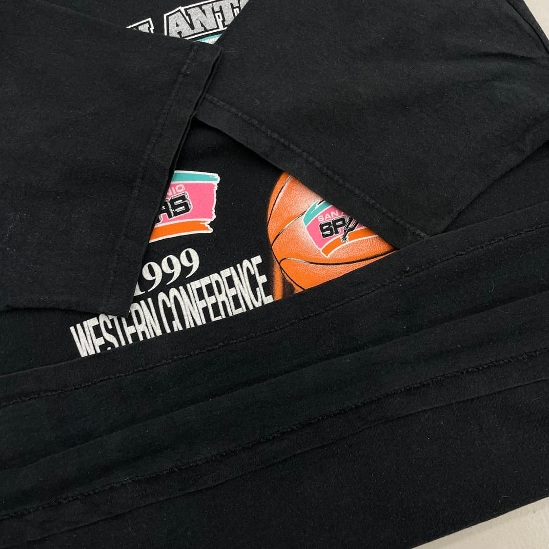 90s 싱글스티치 NBA 베스킷볼 챔피언스 농구 빈티지 반팔 티셔츠 상품이미지3