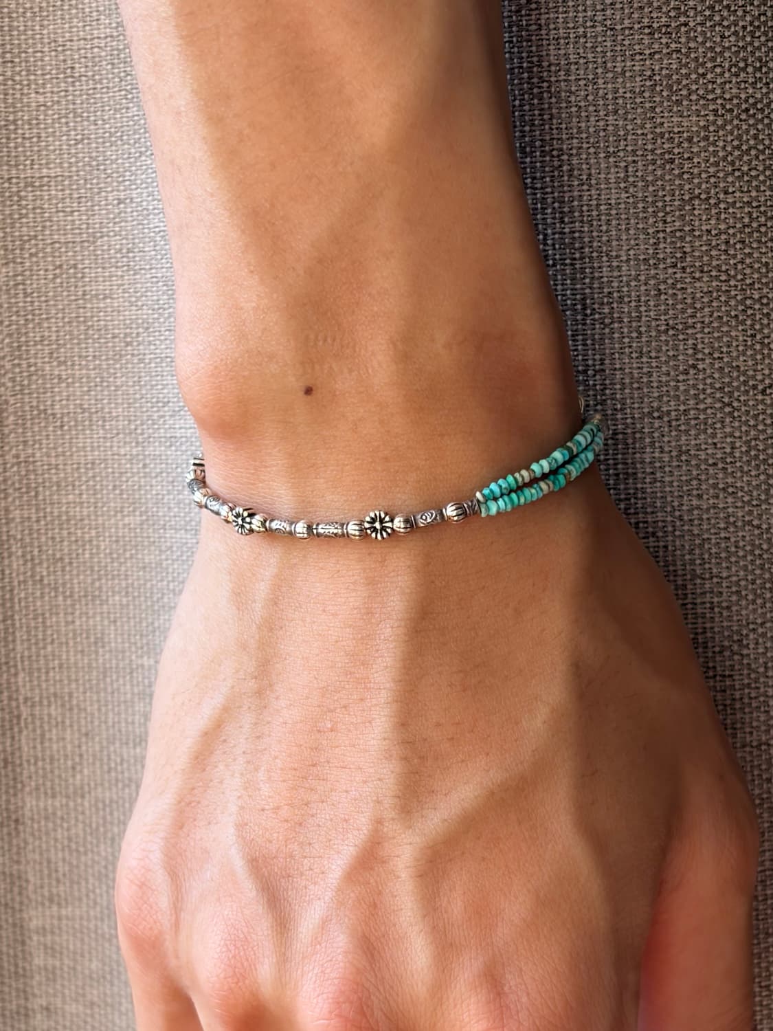 silver handmadebracelet 상품이미지4