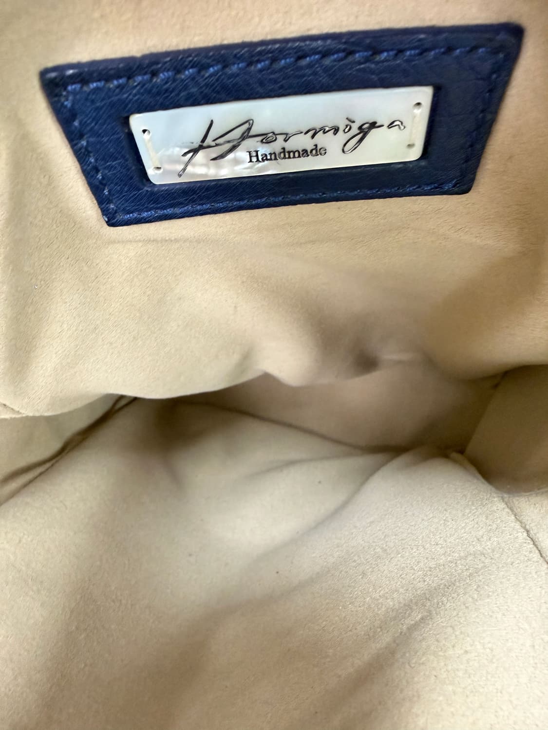 호미가 오스트리치 레더 크로스백 상품이미지7