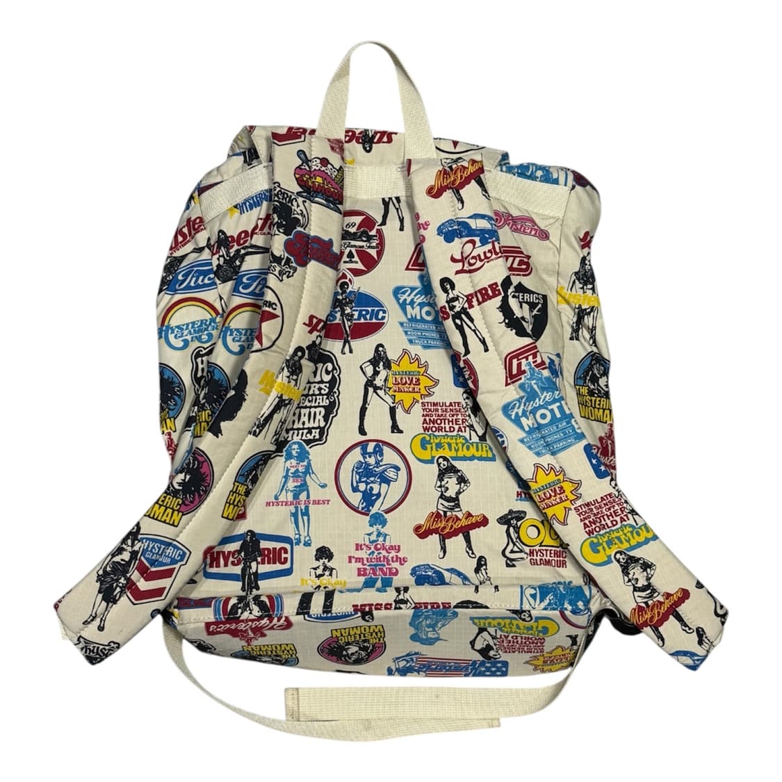 히스테릭 글래머 아카이브 아이코닉 패턴 대형 백팩 가방 상품이미지2