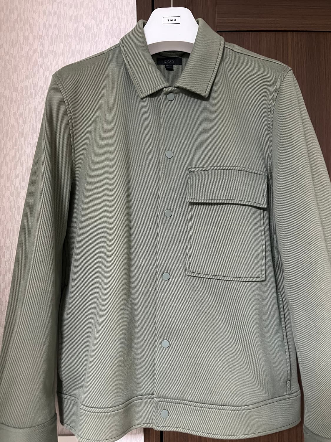 코스 cos 코튼 트윌 셔츠 자켓 상품이미지1