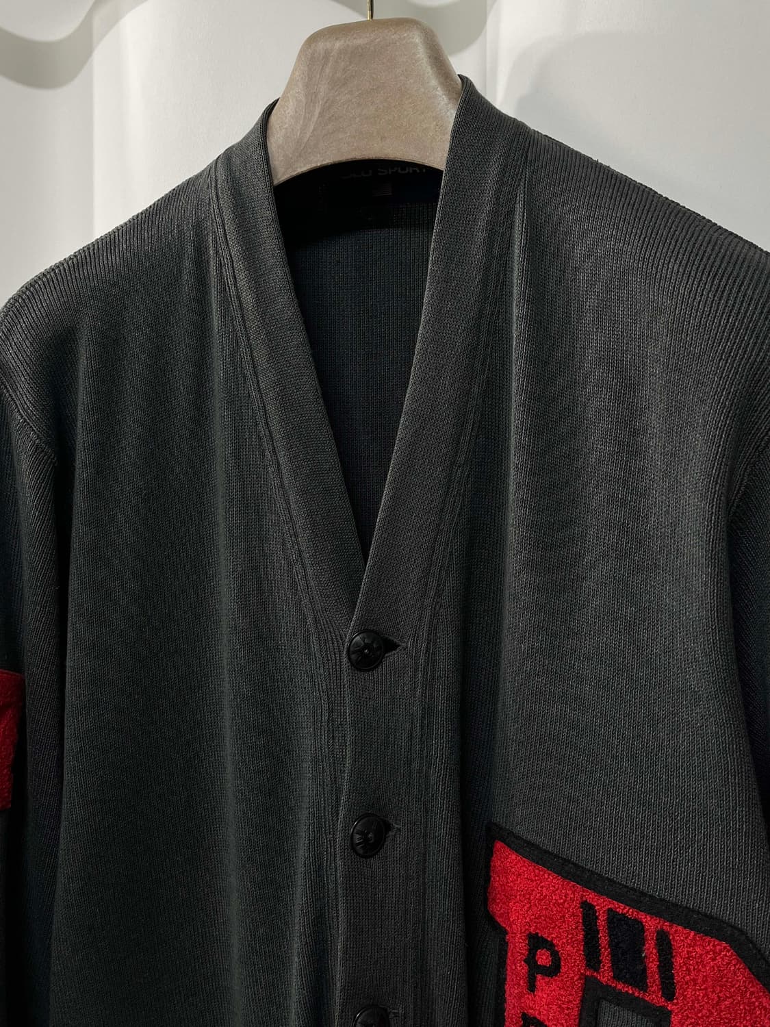 폴로 랄프로렌 레터맨 유니버시티 스웻 바시티 가디건 자켓 상품이미지5