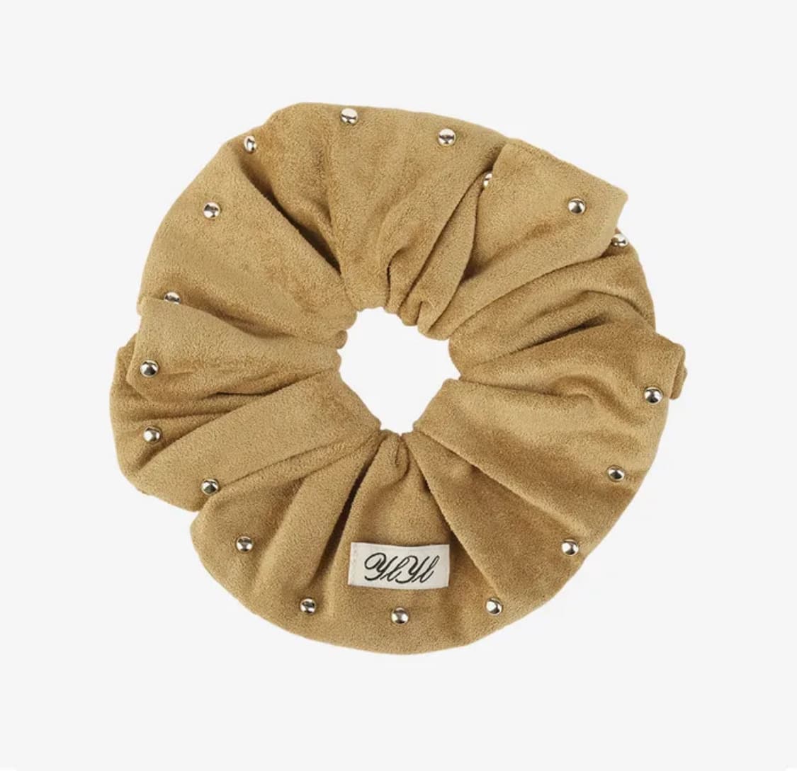 ylyl 영리영리 western scrunchie camel 상품이미지2