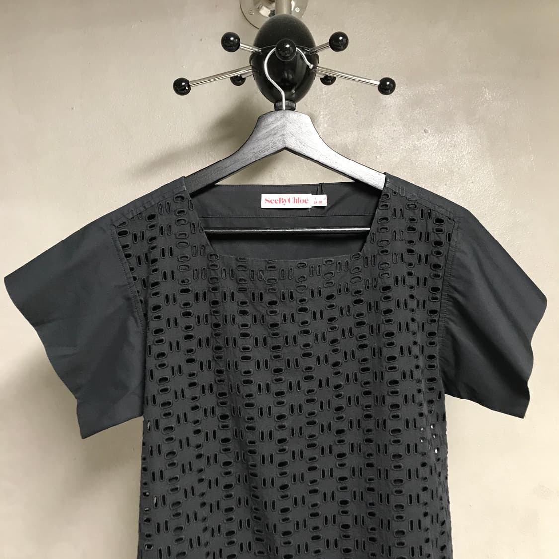 끌로에 반팔 블라우스 34(W) 상품이미지2