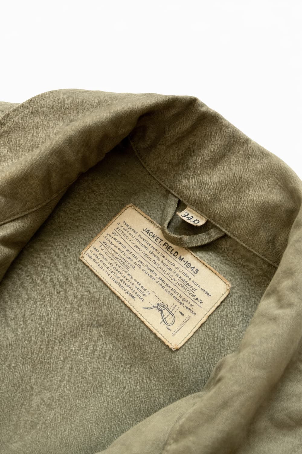 40's WW2 미군 M-43 필드 자켓 34R Pattern B 상품이미지6