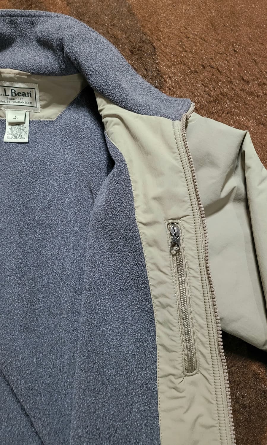 LLBean 남성용 연카키 자켓(L) 상품이미지4