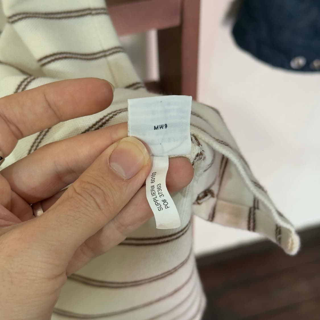 폴로 랄프로렌 스트라이프 PK 반팔 티셔츠 상품이미지4