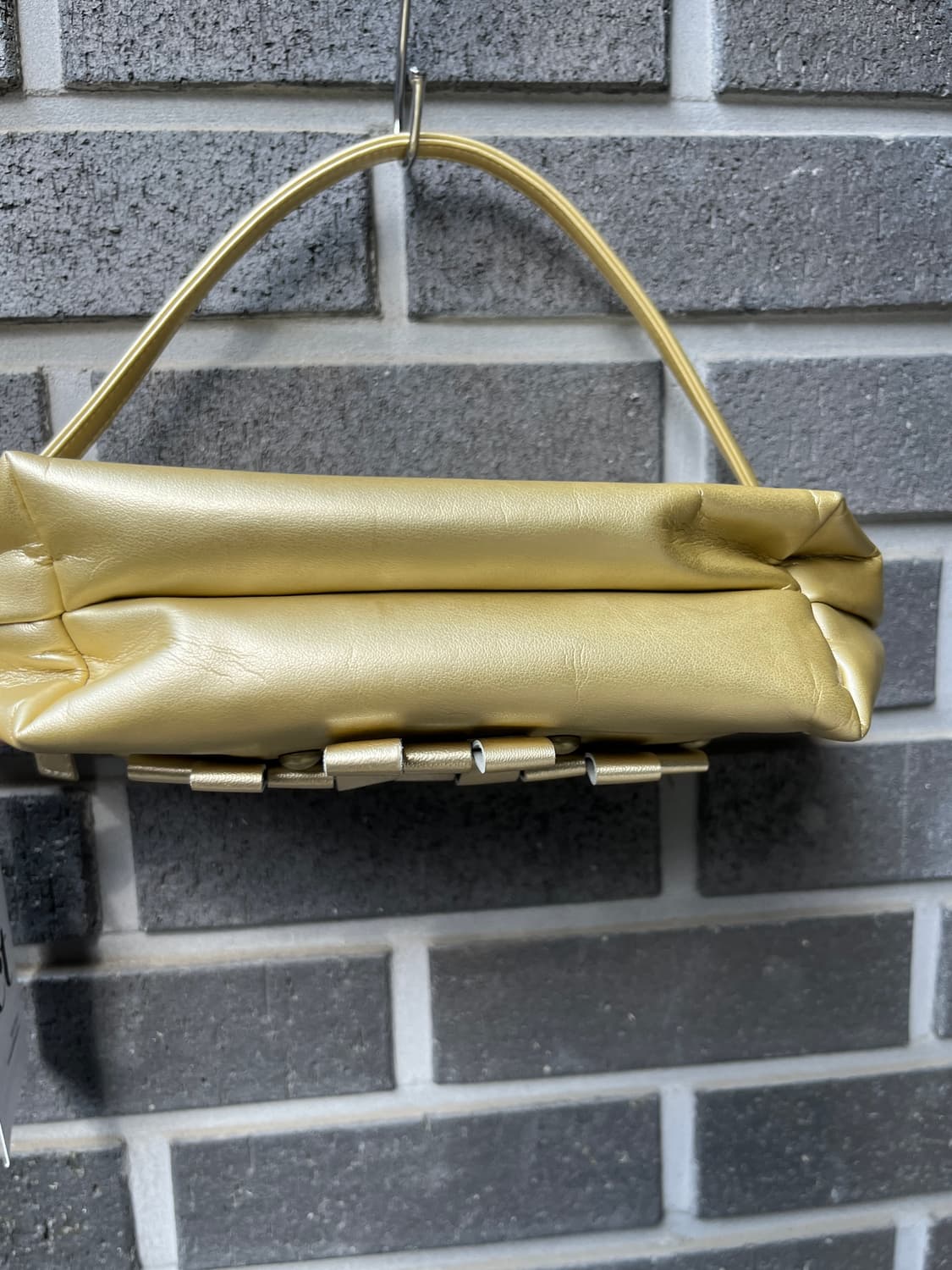 (Deadstock)Hiroko Bis 히로코비스 메탈릭 백 상품이미지8