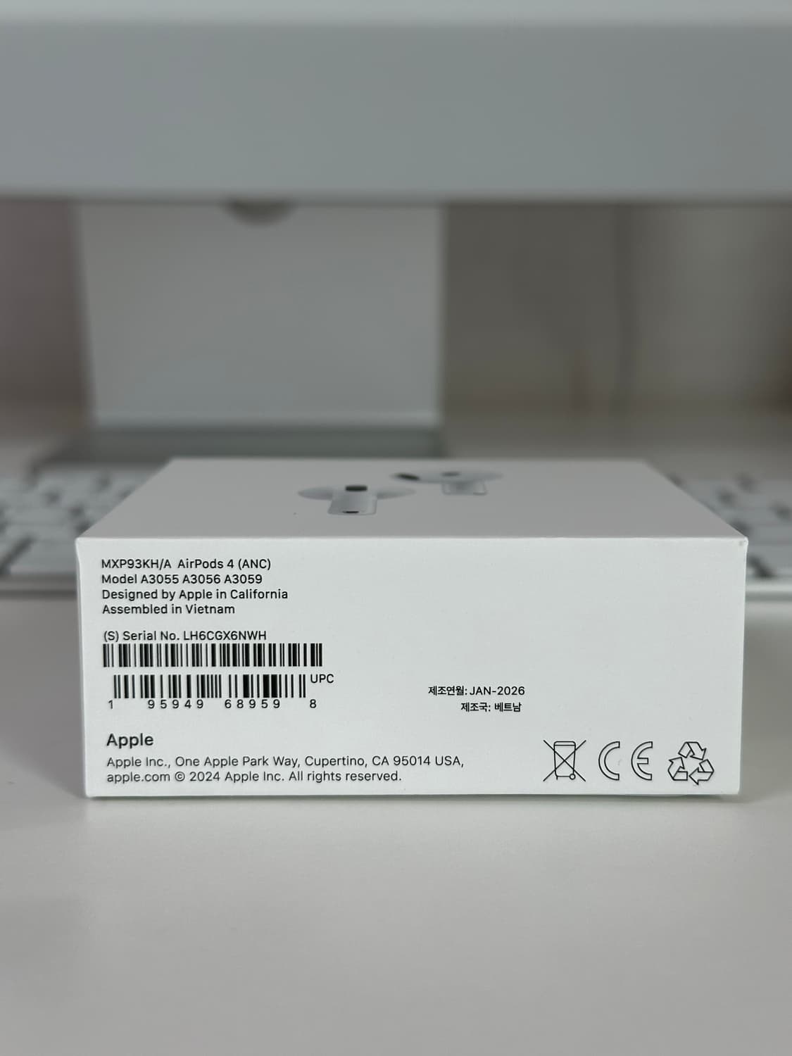 에어팟4 노이즈캔슬링 미개봉 새상품 상품이미지2