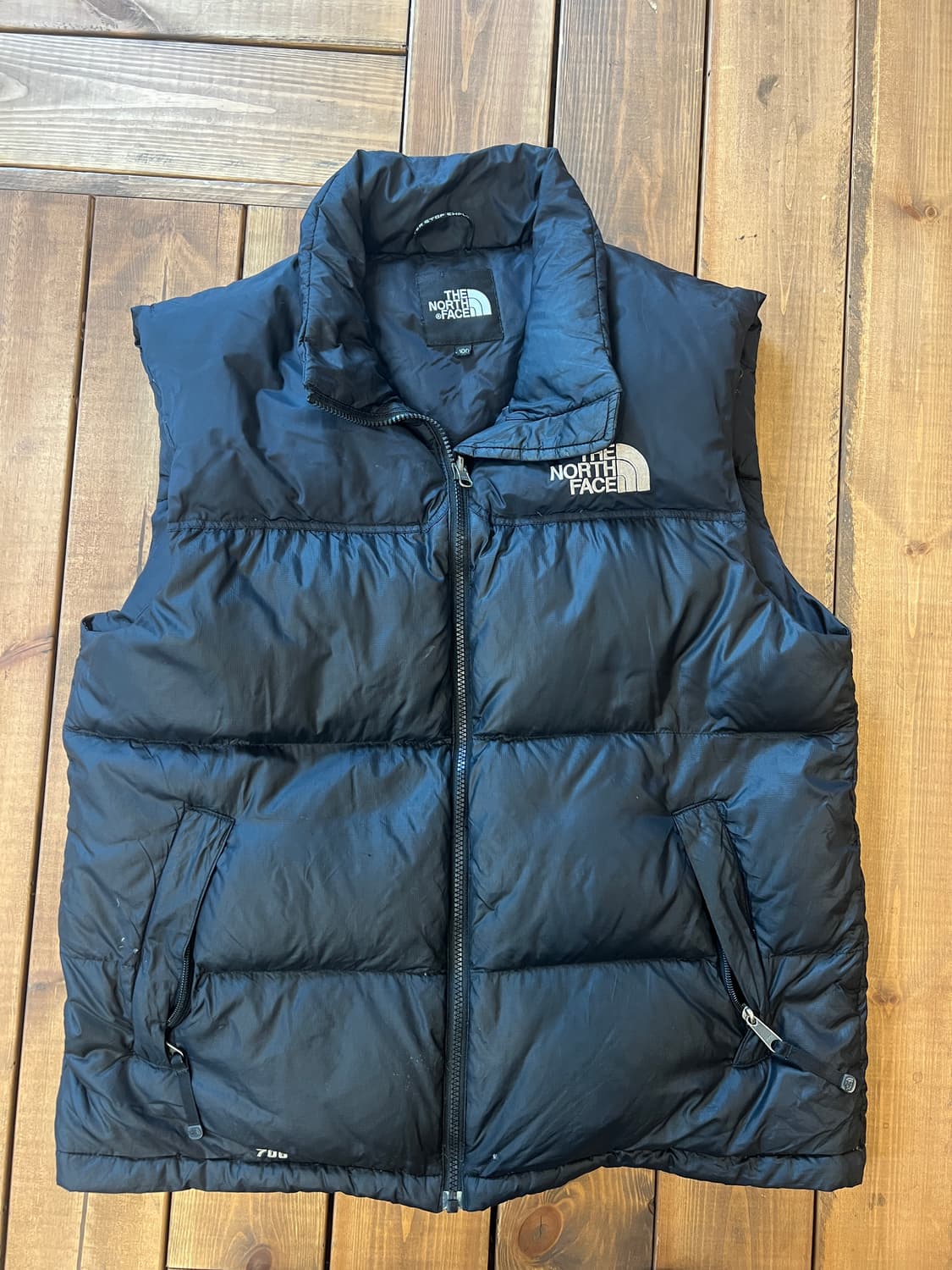 노스페이스 블랙 패딩 베스트 상품이미지6