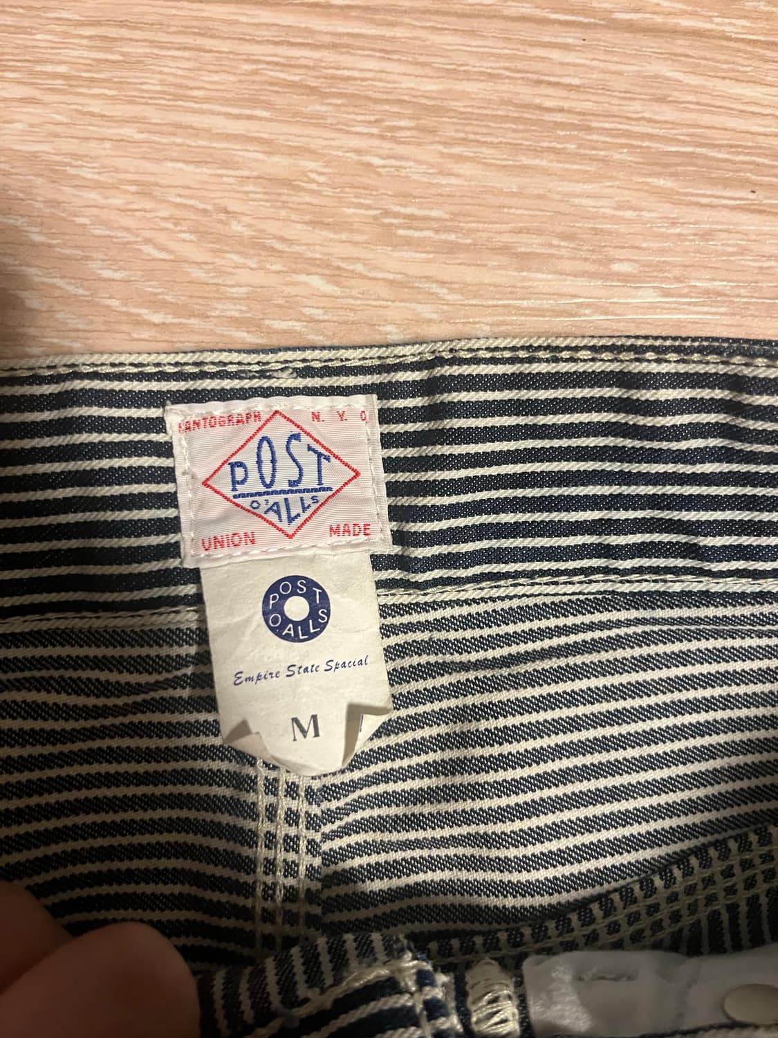 포스트오버올즈 히코리 팬츠 상품이미지2