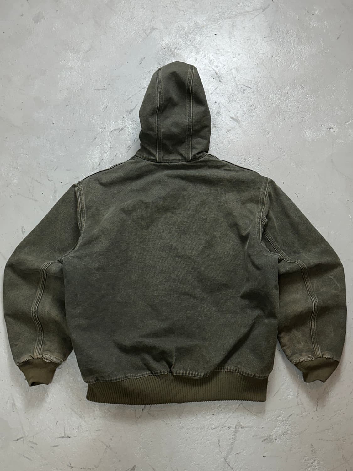 00’s OG 칼하트 J130 액티브 칼하트 MOS 모스그린 상품이미지4