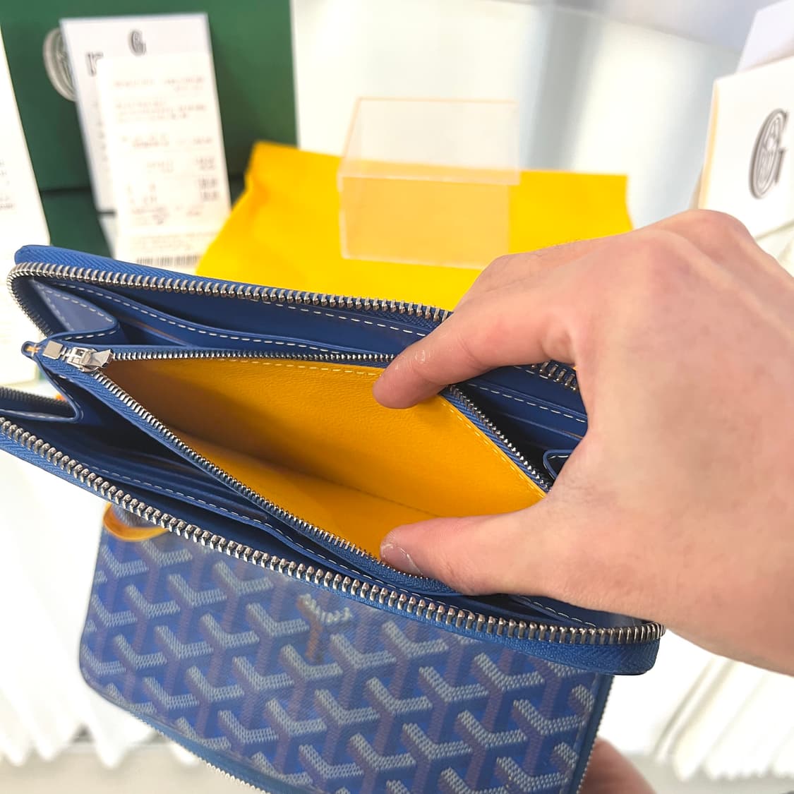 [정품][풀구성] 고야드 마티뇽 장지갑 상품이미지6