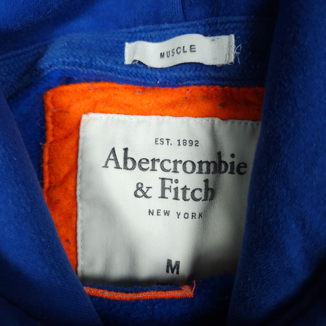 아베크롬비 후드티 블루 상품이미지3